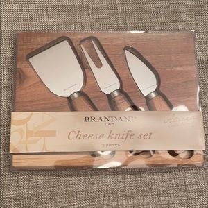 Cheese knife and cutting board mini set